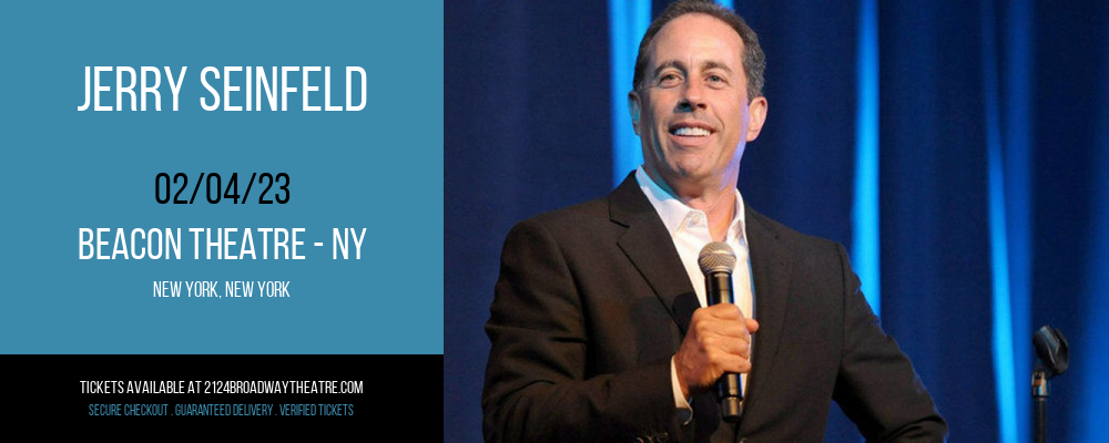 The Classic Center - 📣New Show Announcement📣 Jerry Seinfeld will hit the  stage at The Classic Center Theatre on Friday, ﻿June 23, 2023 to perform  his newest standup routine. Seinfeld has been