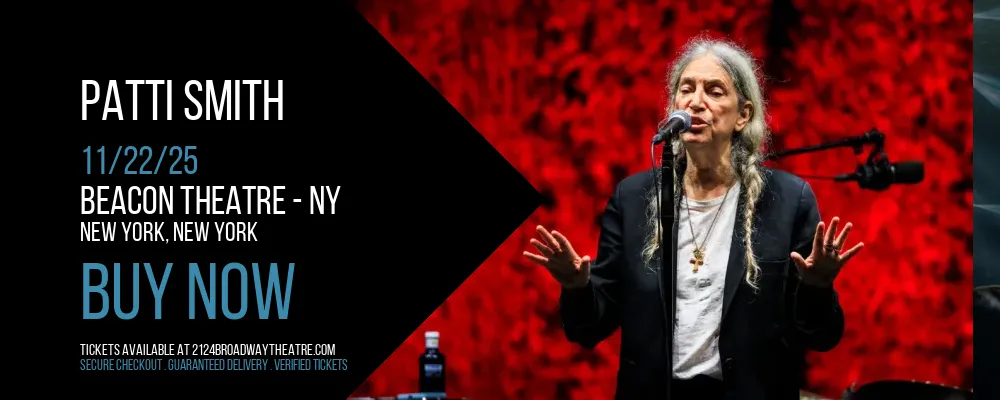 Patti Smith at Beacon Theatre - NY